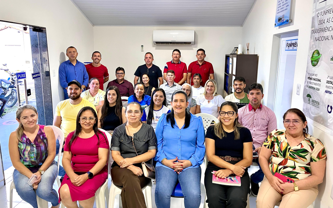 No dia 05 de junho de 2025, a Equipe Gestora do FUNPREV juntamente com a Prefeita Maria de Fátima Leite Gonçalves participaram da Cerimônia de Posse do Conselho Municipal de Previdência e da Composição da Comissão de Ética do FUNPREV . O momento reforça o compromisso com a transparência, ética e boa governança na gestão previdenciária do município.