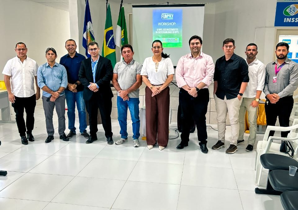 1º Workshop com o tema “O Papel dos Investimentos na Sustentabilidade do RPPS”.