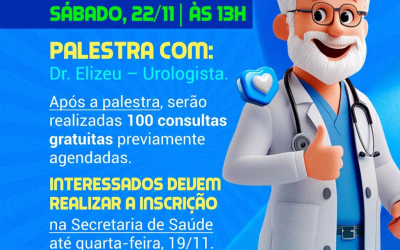 CONVITE ESPECIAL – NOVEMBRO AZUL