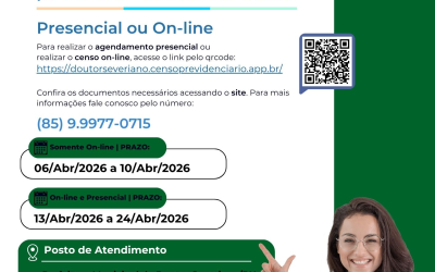 Censo Previdenciário 2026